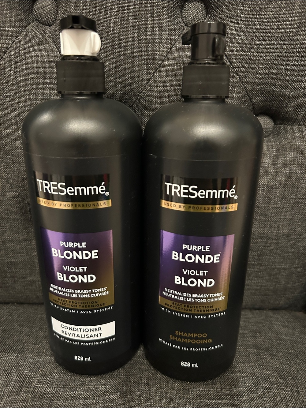 NEW 🆕 TRESemmé Purple Blonde Violet Blond Shampoo & Conditioner Set